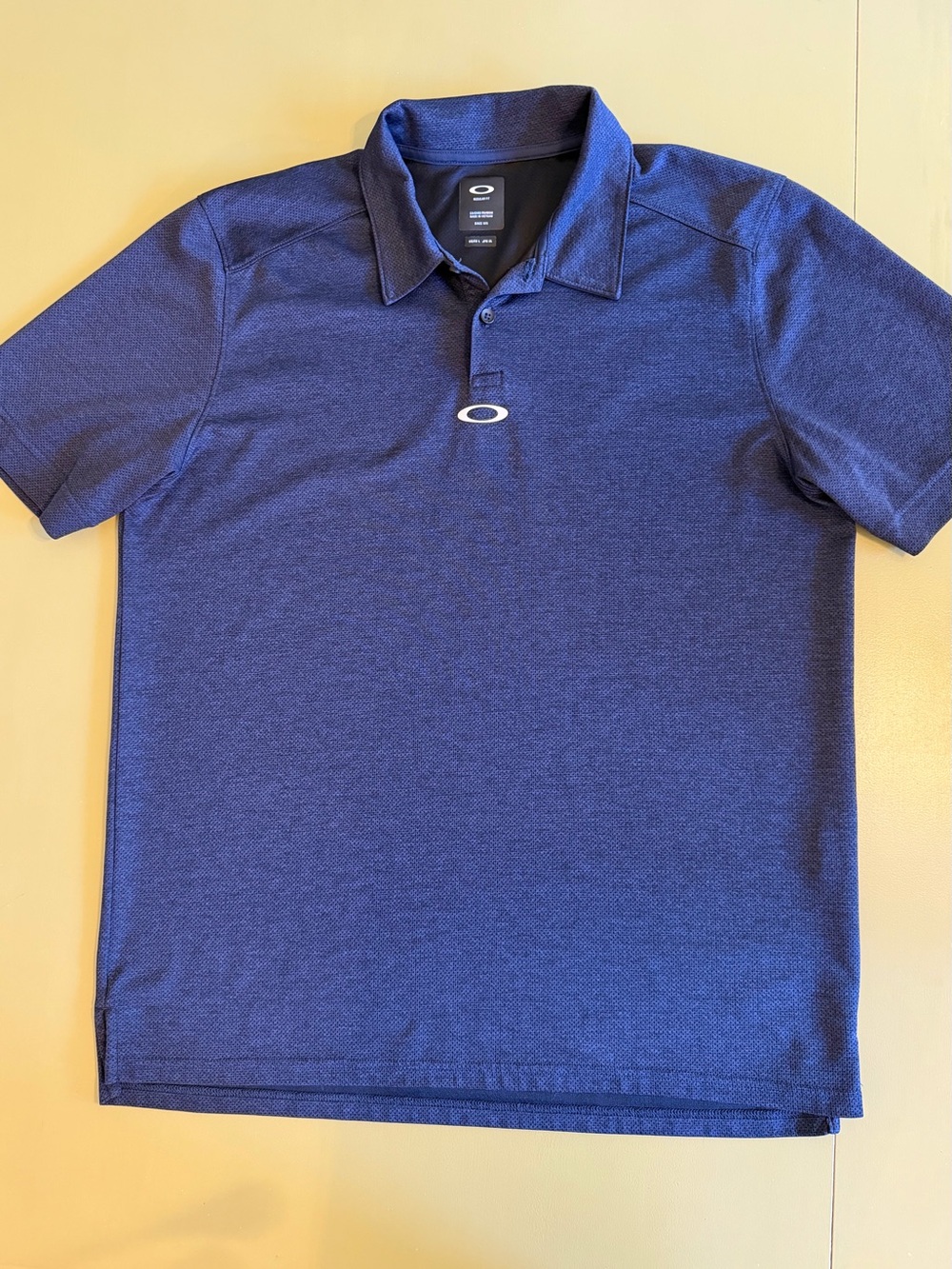 Oakley Men's Navy Heather Performance Polo